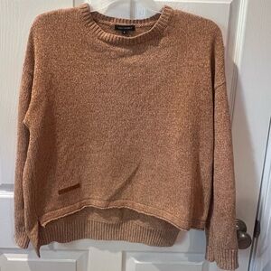 Simply Southern Women's Brown Crew Neck Sweater